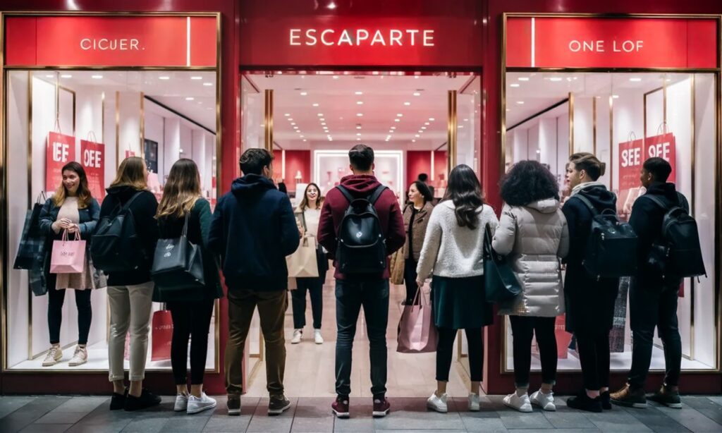 una propuesta irresistible para los compradores en el escaparate